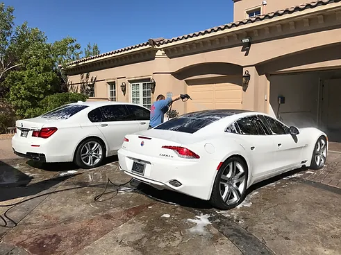 Hand Car Wash for White Alfa Romeo in Summerlin, NV